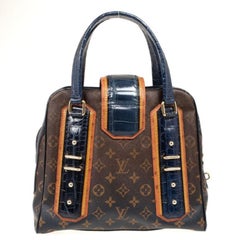 Louis Vuitton Limited Edition Monogram Mirage Delft Exotic Bag