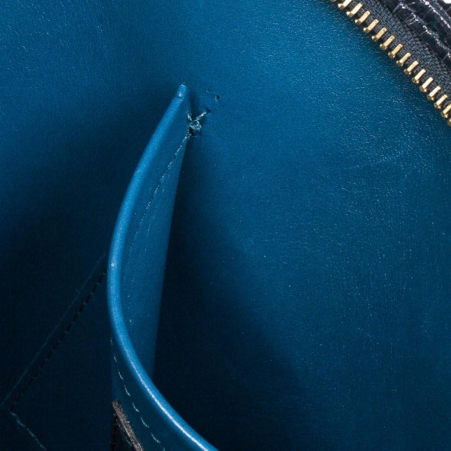 Louis Vuitton Limited Edition Monogram Mirage Delft Exotic Bag In Excellent Condition In Dubai, Al Qouz 2