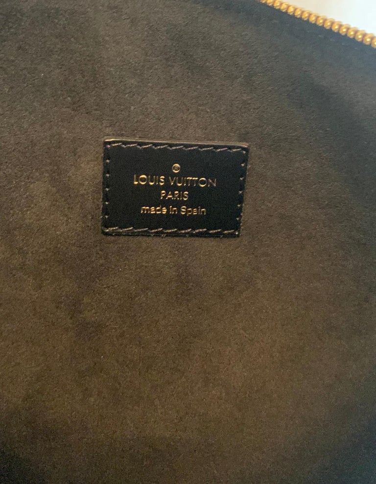 Louis Vuitton Limited Edition Monogram Patch City Pouch Wristlet/Clutch Bag  For Sale at 1stDibs