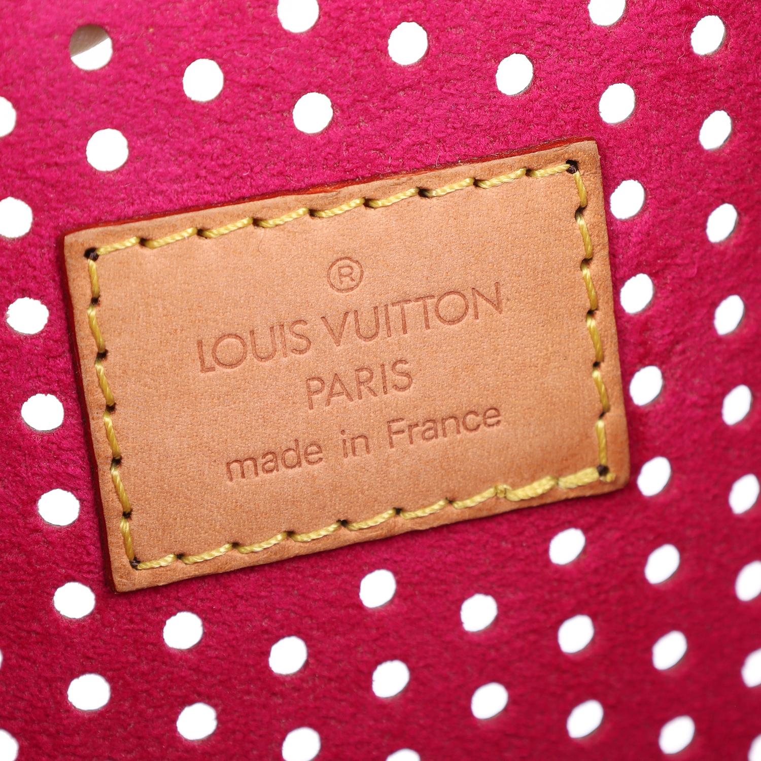 Louis Vuitton Limited Edition Monogram Perforated Musette Pink 7