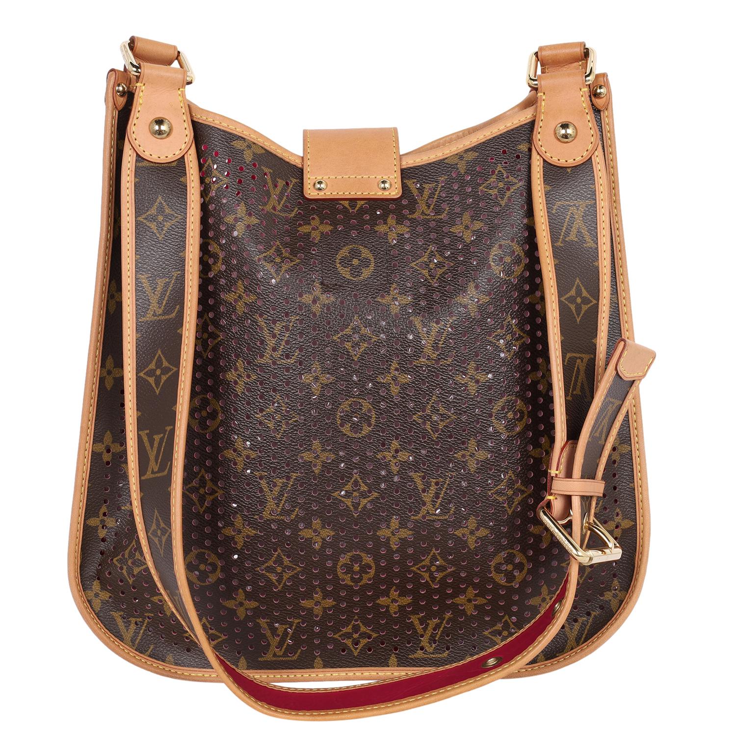 Louis Vuitton Limited Edition Monogram Perforated Musette Pink 2