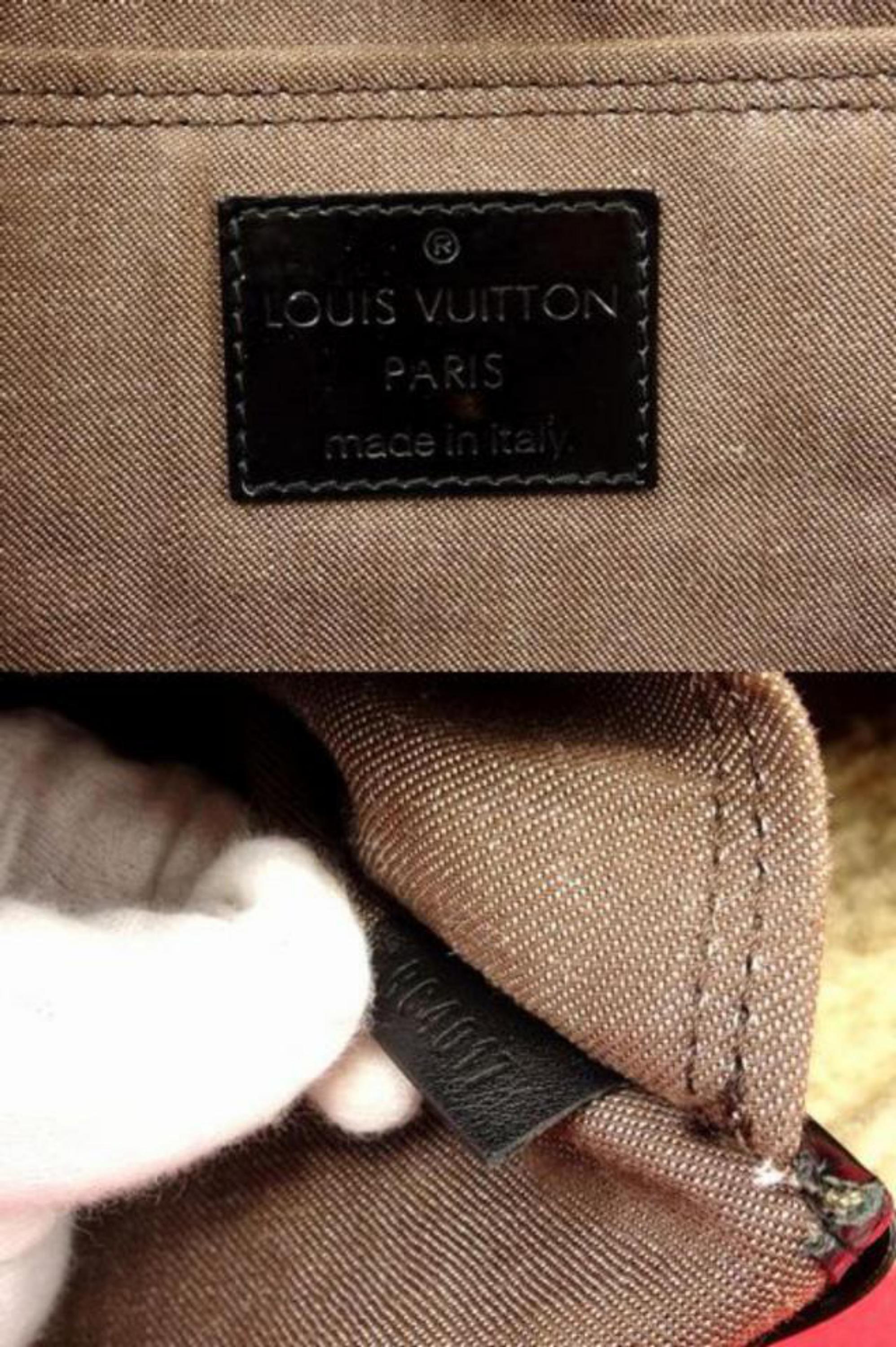 Louis Vuitton Limited Edition Monogram Shearling Thunder 221346 Tote 6