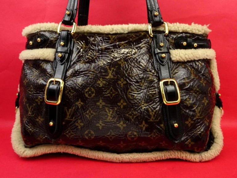 shearling louis vuitton bag