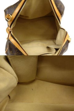 Louis Vuitton Limited Edition Monogram Stephen Bandouliere 231198 Brown Coated C