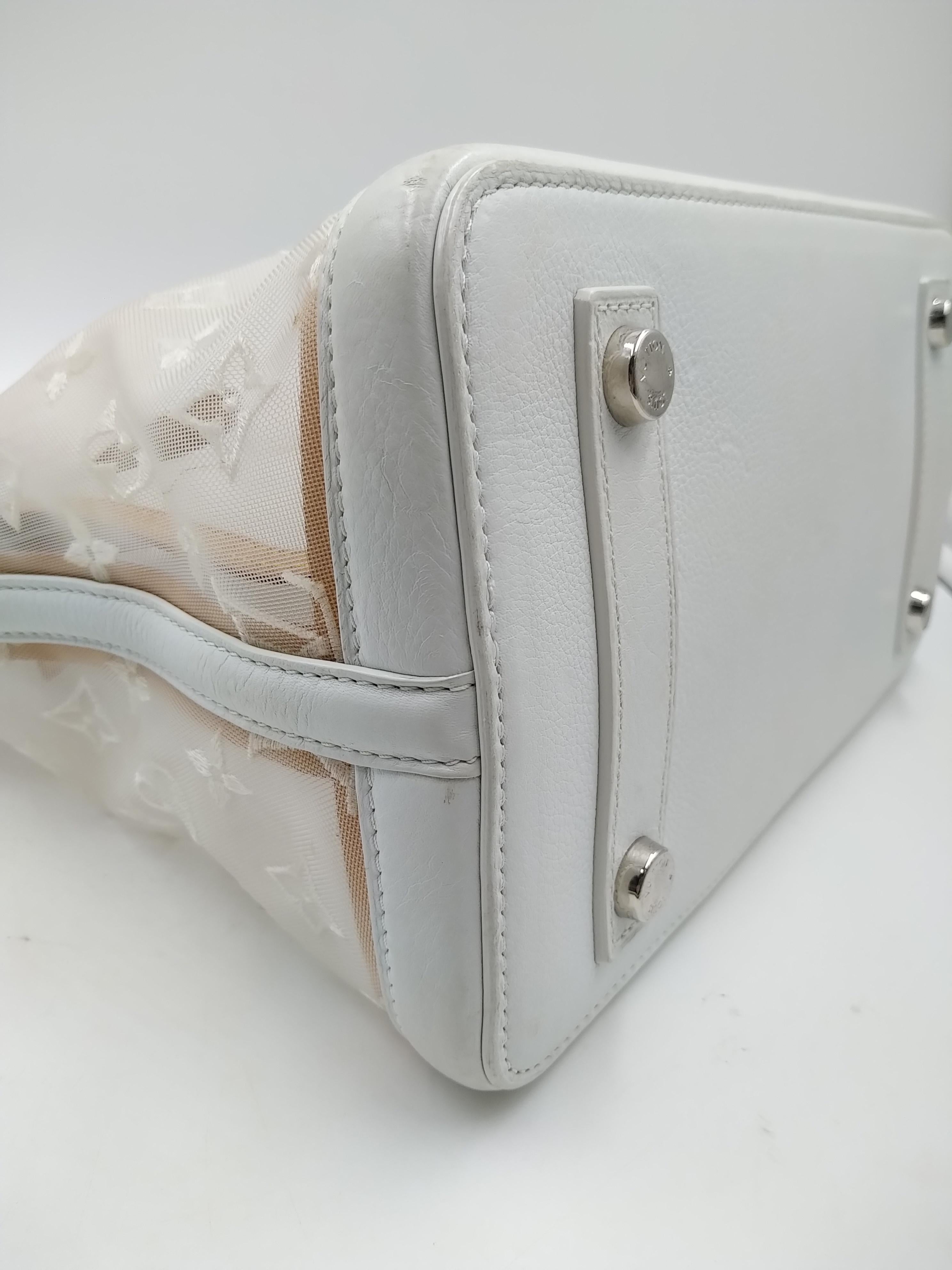 Louis Vuitton Limited Edition Monogram Transparence Lockit Bag 2012 For Sale 3
