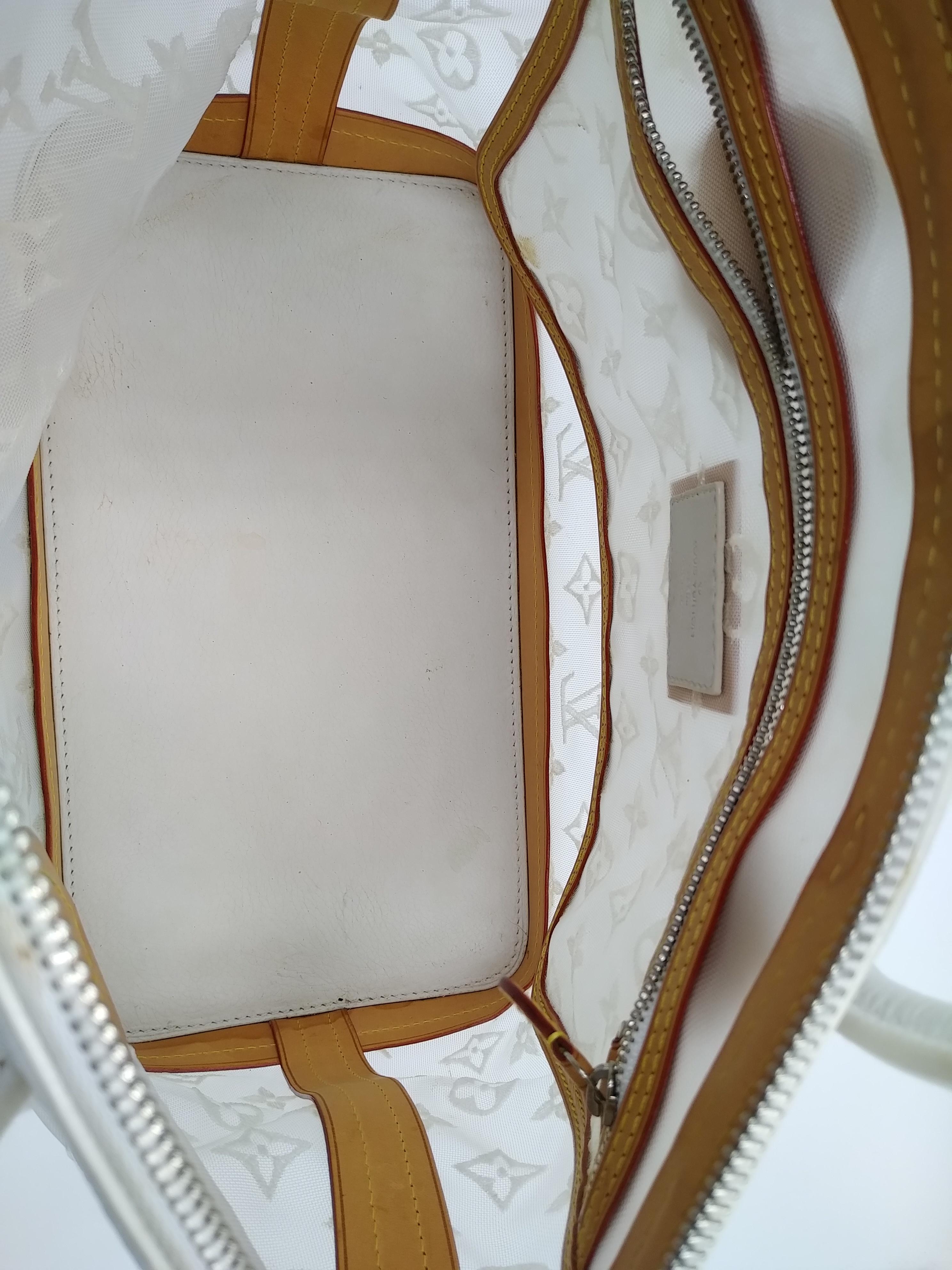Louis Vuitton Limited Edition Monogram Transparence Lockit Bag 2012 For Sale 6