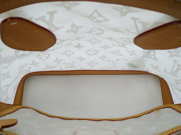 Louis Vuitton Lockit transparent monogram White Cloth ref.20820