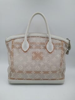 Louis Vuitton Limited Edition Monogram Transparence Lockit Bag 2012