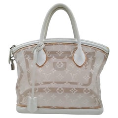 Louis Vuitton Limited Edition Monogram Transparence Lockit Bag 2012