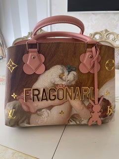 Louis Vuitton limited edition Montaigne X Jeff Koons Fragonard bag