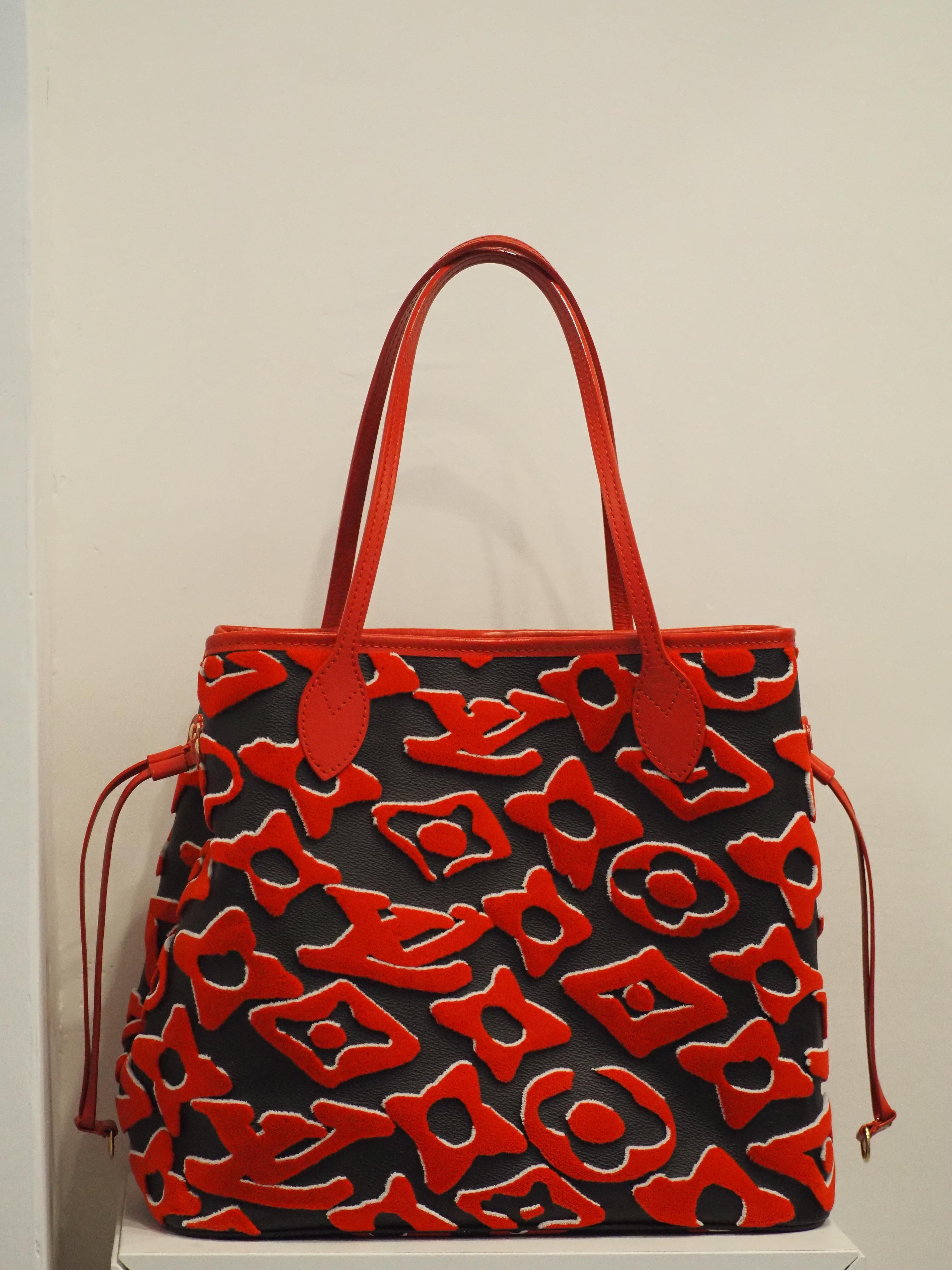 Louis Vuitton Limited Edition Neverfull MM x Urs Fischer 5