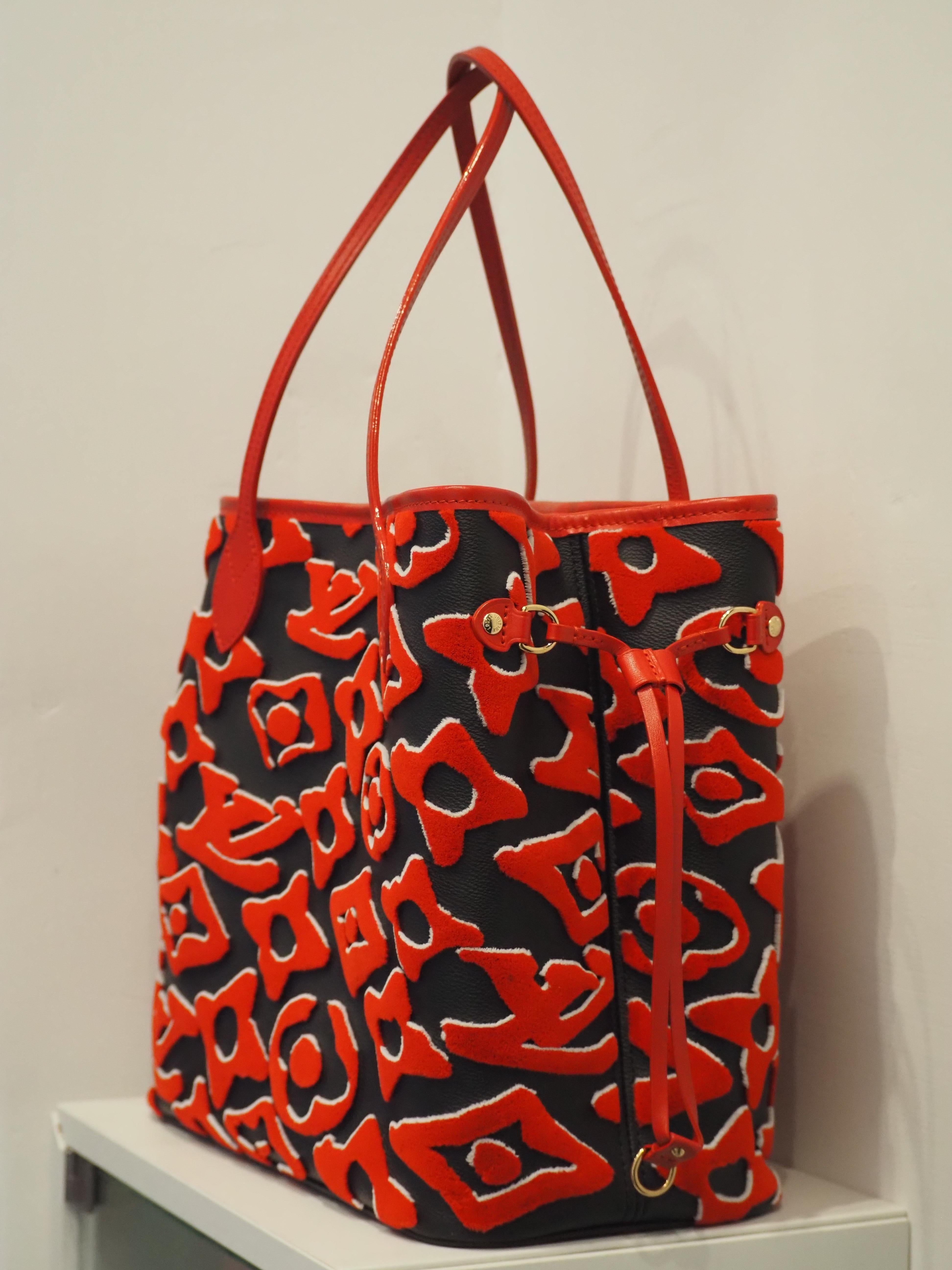 Louis Vuitton Limited Edition Neverfull MM x Urs Fischer 6