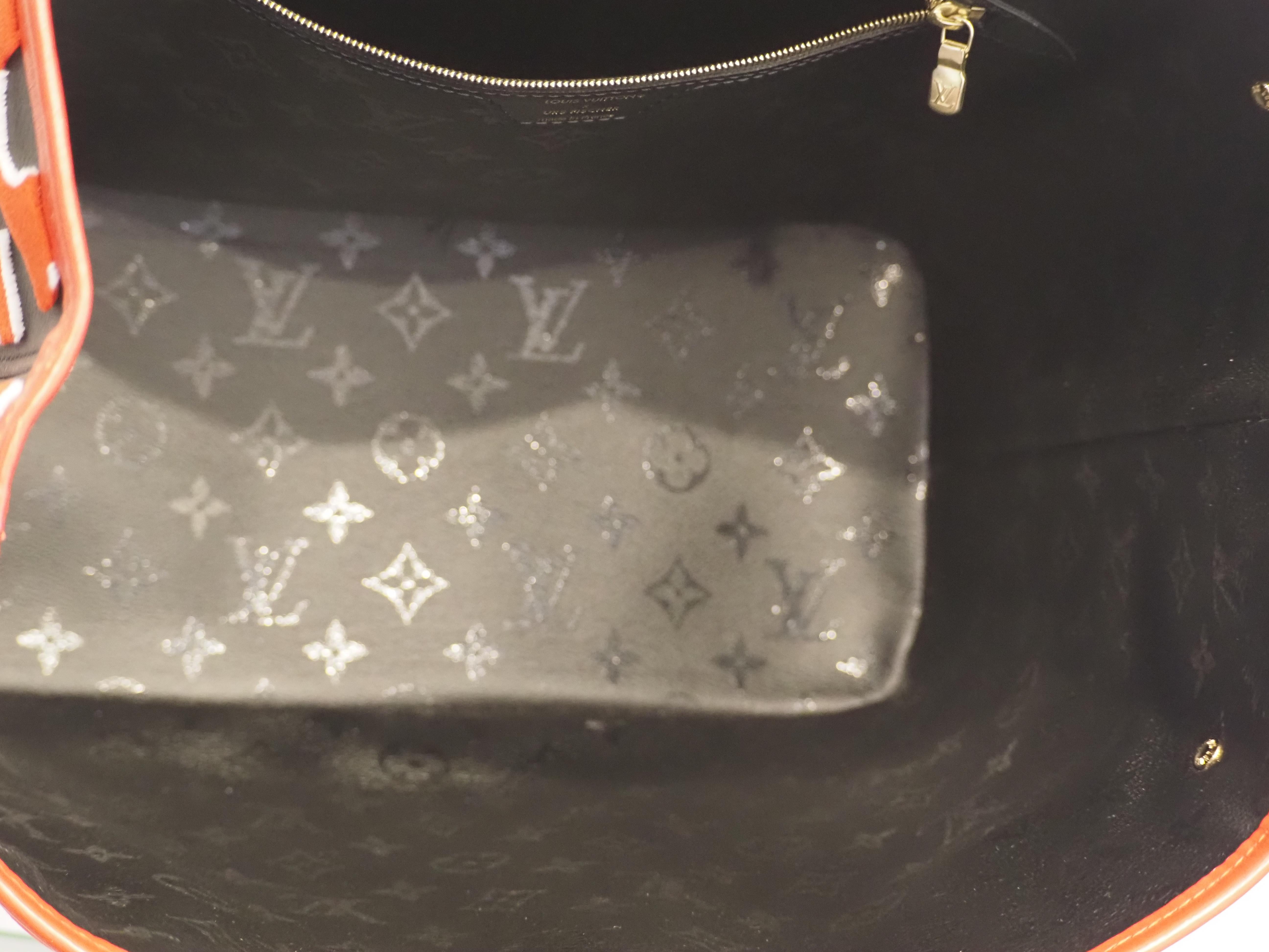 Louis Vuitton Limited Edition Neverfull MM x Urs Fischer 2