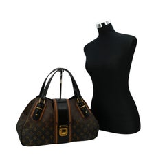 Louis Vuitton Limited Edition Noir Monogram Canvas Griet Mirage Bag