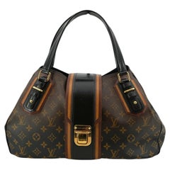 Louis Vuitton Limited Edition Noir Monogram Canvas Griet Mirage Bag