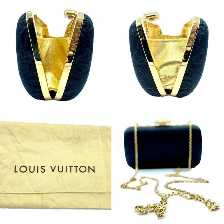 Louis Vuitton Limited Edition Pearl Monogram Minaudiere Motard