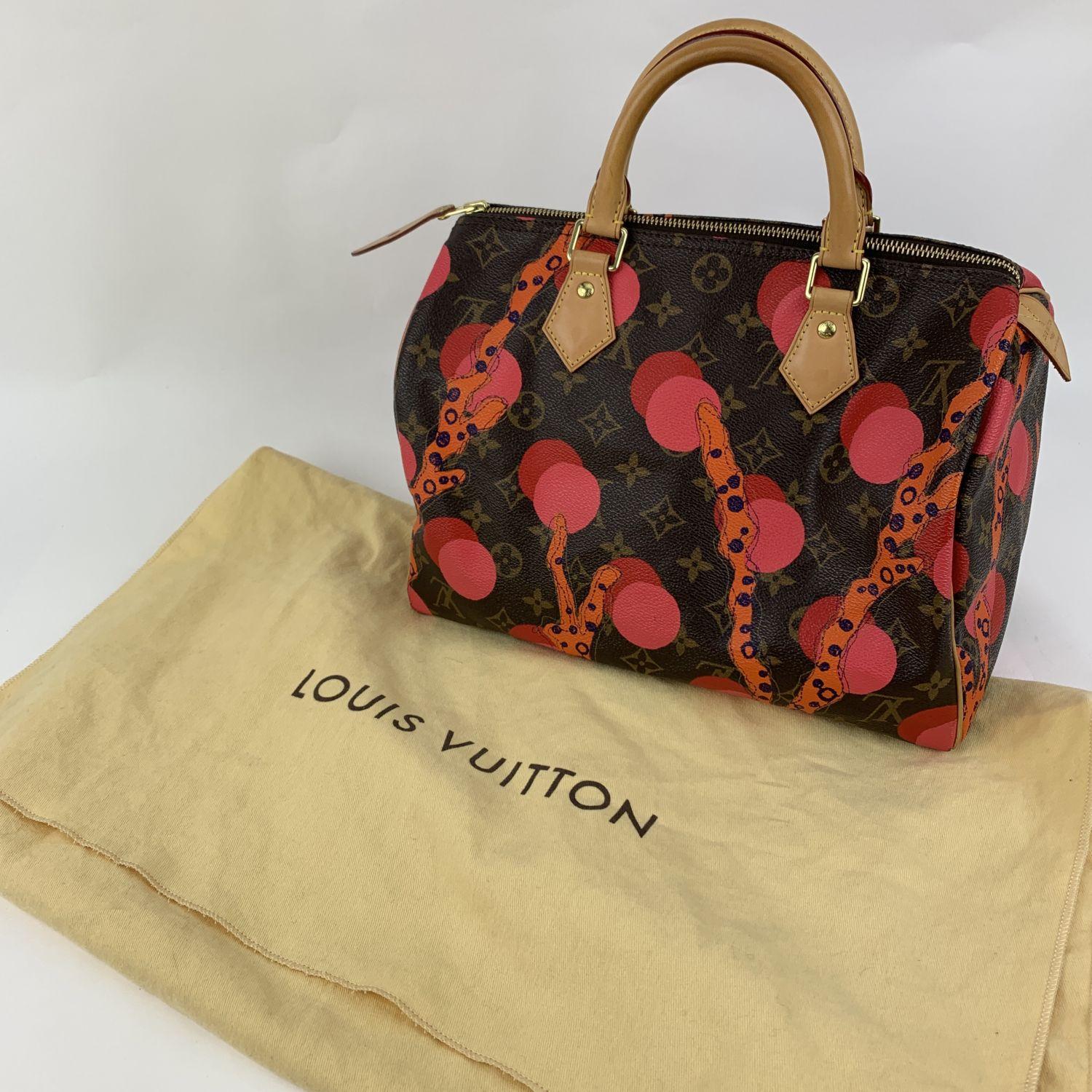 Louis Vuitton Limited Edition Ramages Monogram Speedy 30 Bag In Excellent Condition In Rome, Rome