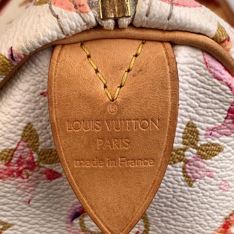 Louis Vuitton, Bags, Limited Edition Runway Louis Vuitton Prince Richard Aquarelle  Speedy 35