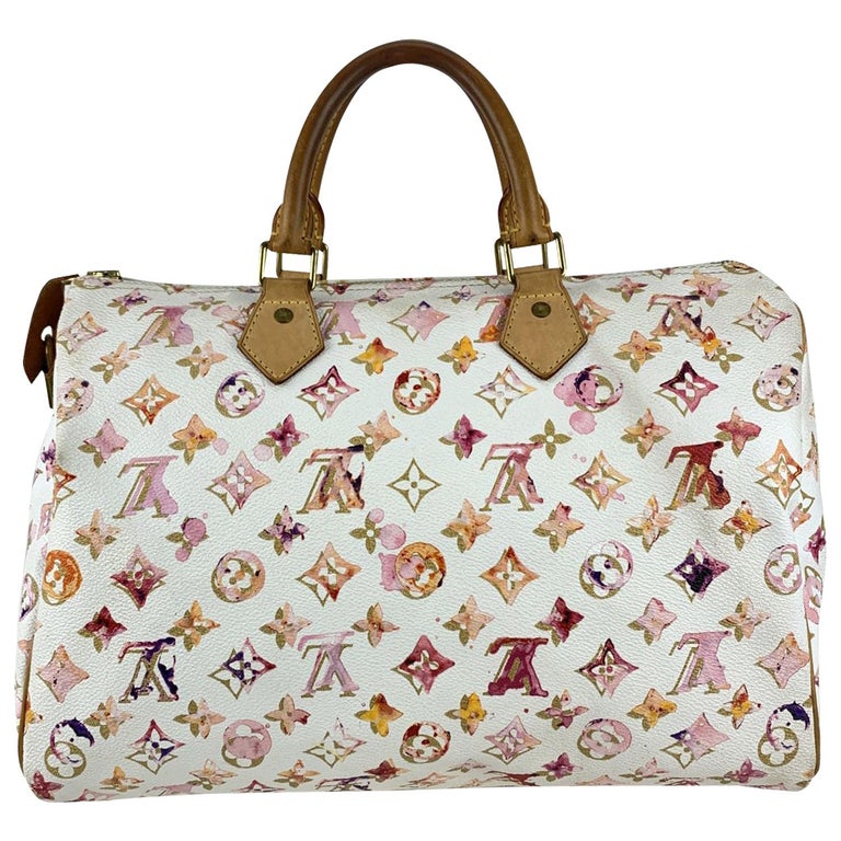 Louis Vuitton Limited Edition Richard Prince Watercolor Speedy 35 Bag For  Sale at 1stDibs  louis vuitton richard prince watercolor, louis vuitton  watercolor, lv neverfull watercolor