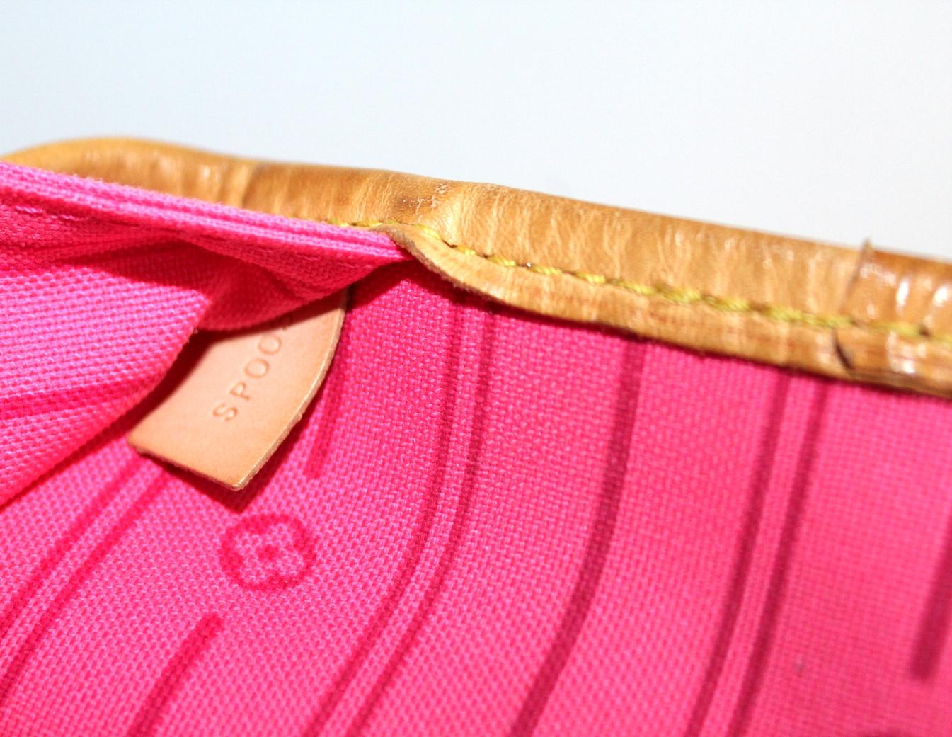 LOUIS VUITTON Limited Edition Roses Stephen Sprouse Neverfull MM Bag 1