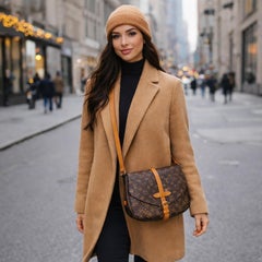 Louis Vuitton Limited Edition Saumur Bag Monogram Flore Perforated