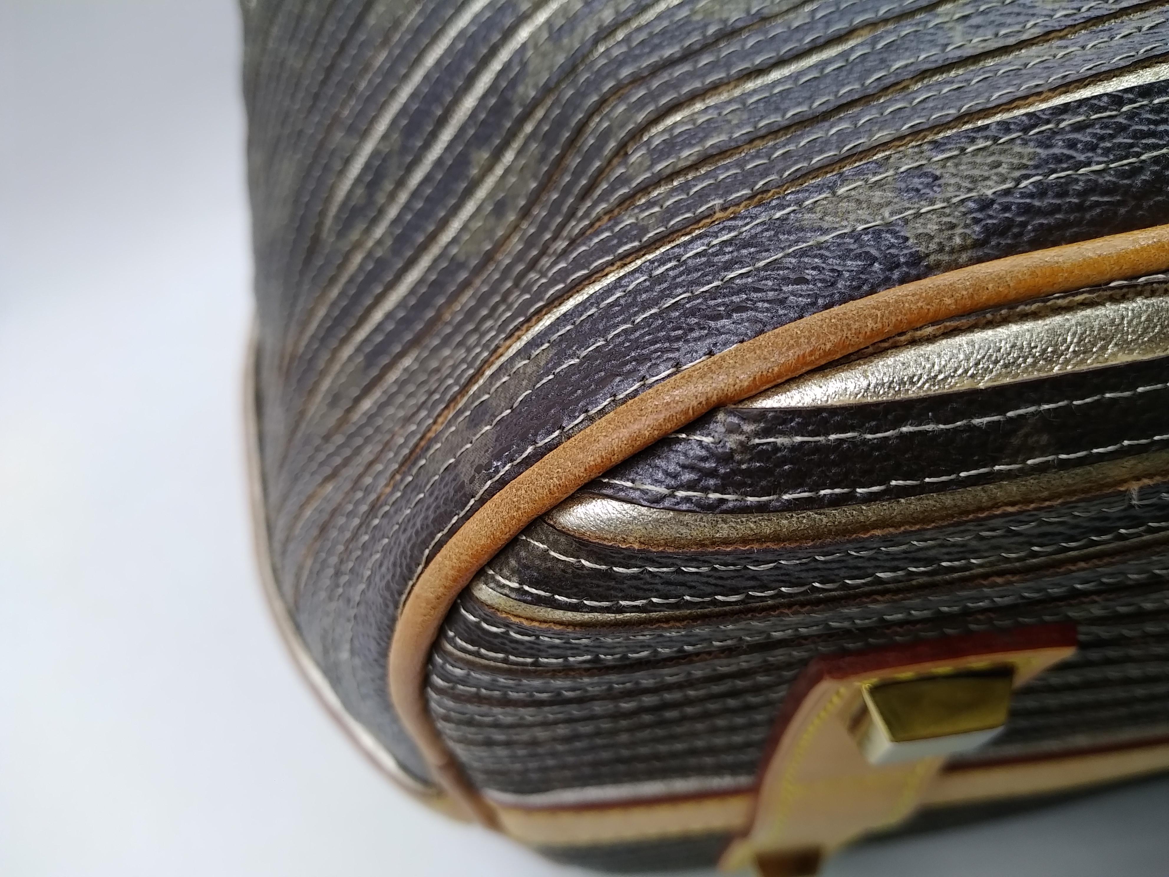 Louis Vuitton Limited Edition Silver Monogram Eden Neo Bag 5