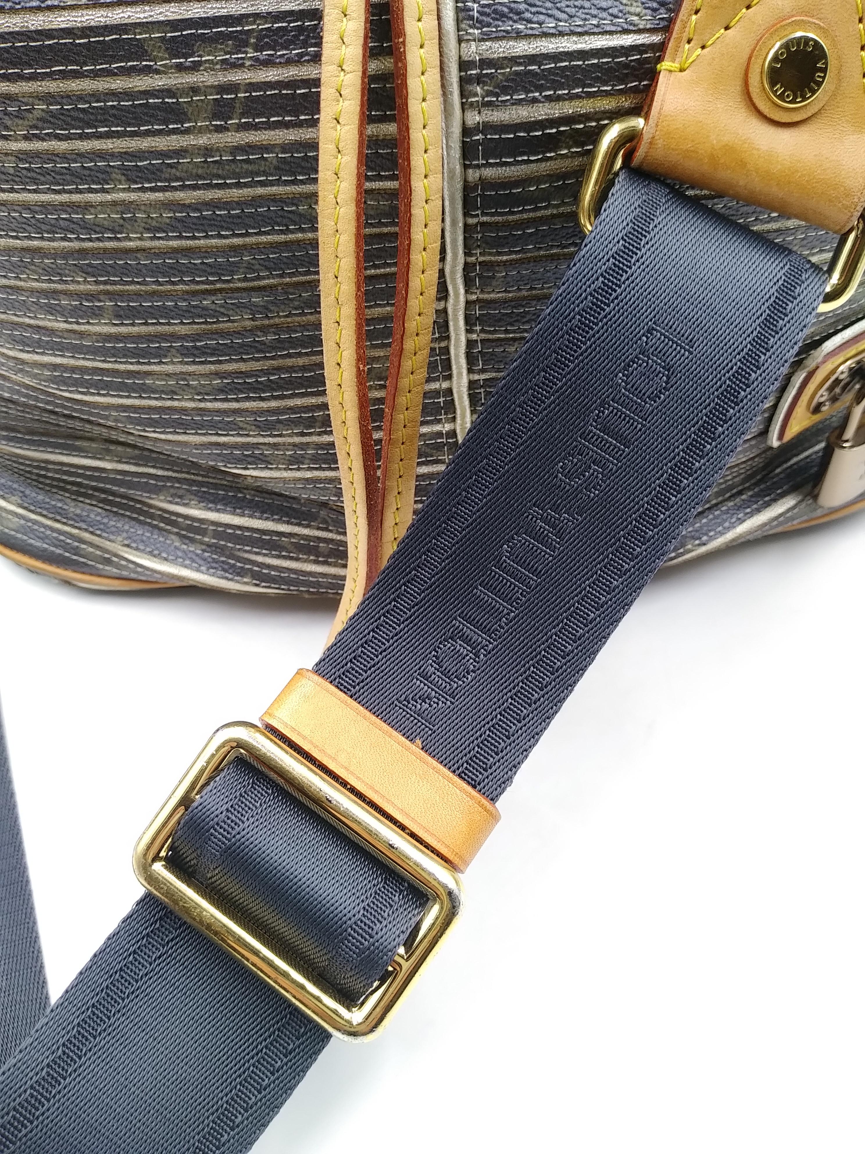 Louis Vuitton Limited Edition Silver Monogram Eden Neo Bag 9