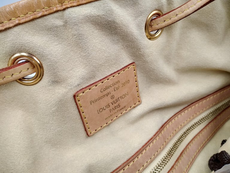 Louis Vuitton Limited Edition Silver Monogram Eden Neo Bag For Sale 11