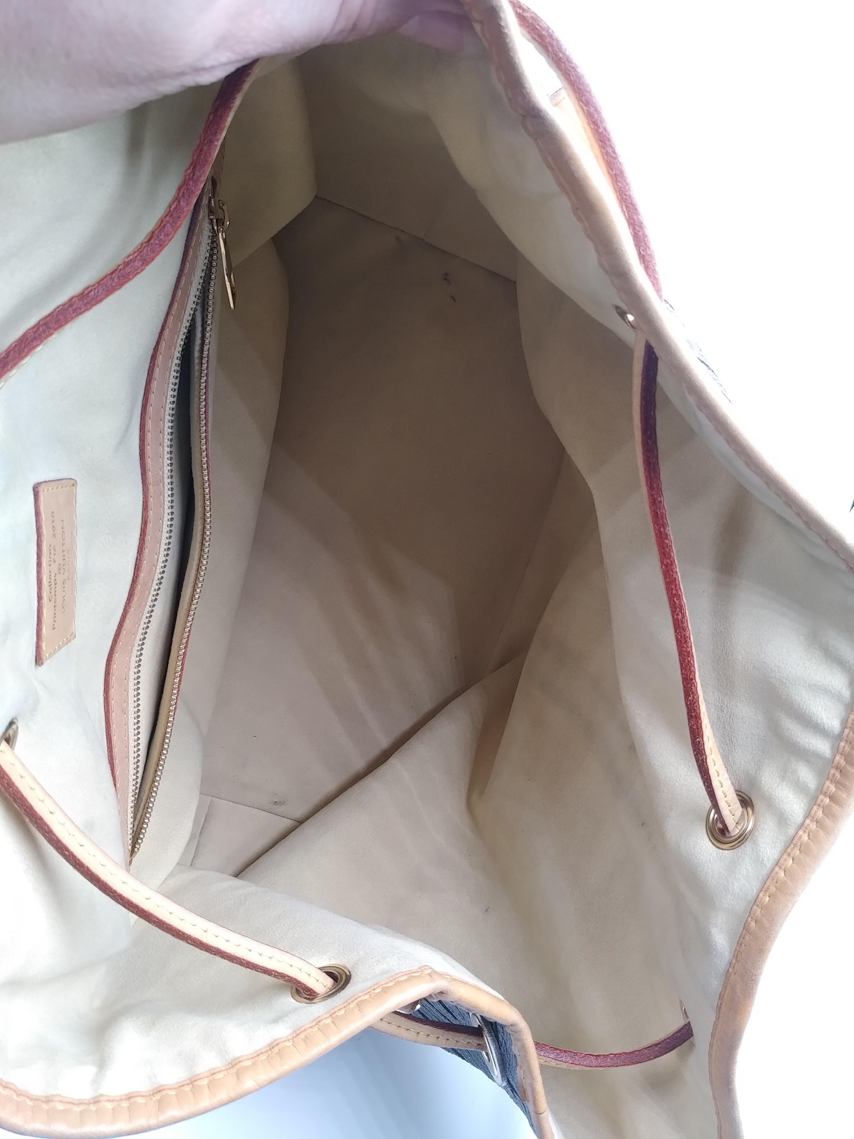 Louis Vuitton Limited Edition Silver Monogram Eden Neo Bag 11