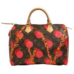 Used Louis Vuitton Limited Edition Speedy 30 Grenade Ramages Monogram Canvas Purse