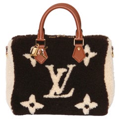 Used Louis Vuitton Limited Edition Speedy Bandouliere 25 Teddy Monogram Bag