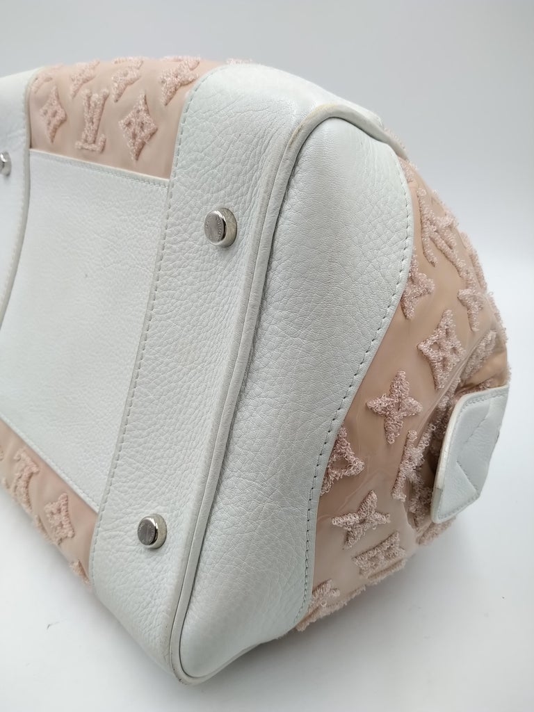 Louis Vuitton Limited edition Speedy Rose monogram Bouclettes spring/summer 2012 For Sale 1