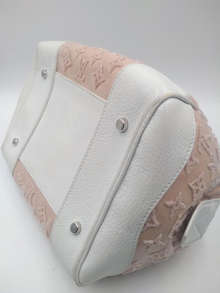 Louis Vuitton Limited edition Speedy Rose monogram Bouclettes spring/summer 2012 For Sale 3