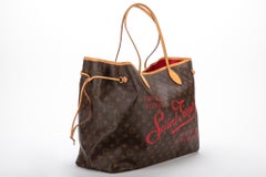 Louis Vuitton Limited Edition St Tropez Neverfull MM Tote Bag XXL