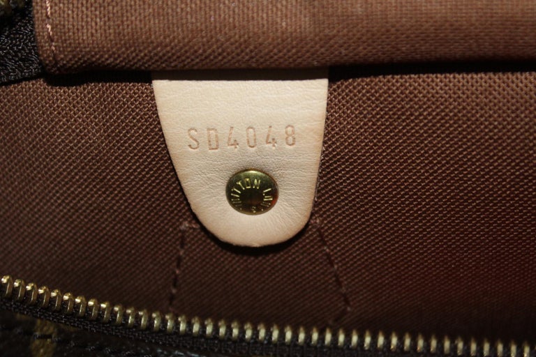 Louis Vuitton Speedy 30 Rose Stephen Sprouse Brown Monogram Handbag Great Condition (LCZX) 144020002564 TS