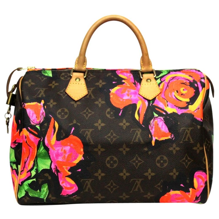 Louis Vuitton Limited Edition Stephen Sprouse Roses Speedy 30 at 1stDibs   stephen sprouse louis vuitton, louis vuitton roses speedy, louis vuitton  stephen sprouse speedy