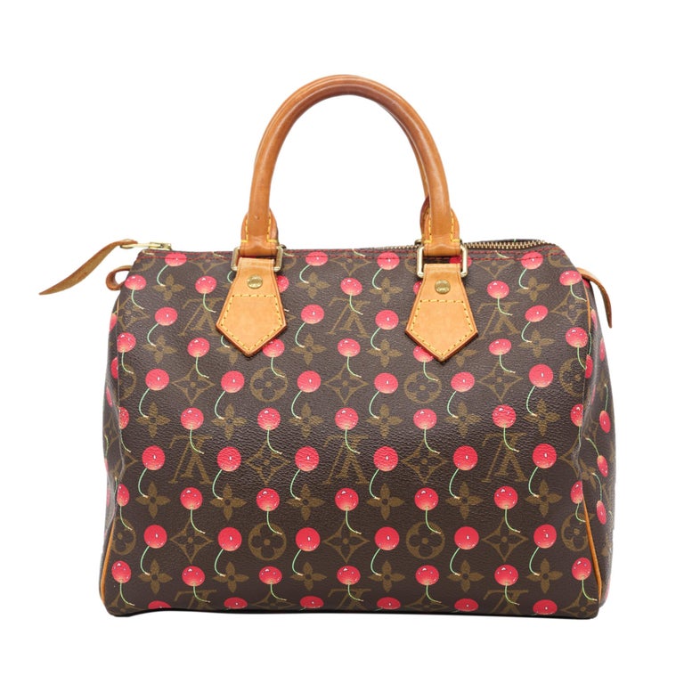 100% authenticity Guarantee - Louis Vuitton Cherry Cerises Speedy