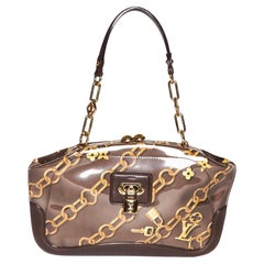Louis Vuitton Limited Edition Taupe Monogram Cabas Charms Bag (2006)