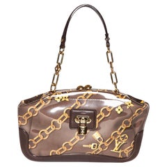 Cabas Charms-Tasche mit Monogramm in Taupe (2006) von Louis Vuitton