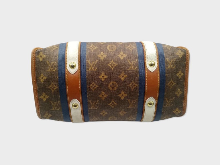 Louis Vuitton Limited Edition Tissue Rayures GM Tote Bag at