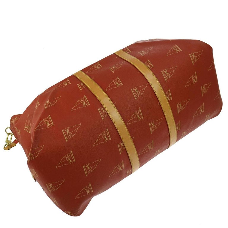 Louis Vuitton Limited Edition Top Handle Men&#39;s Travel Weekender Duffle Tote Bag at 1stdibs