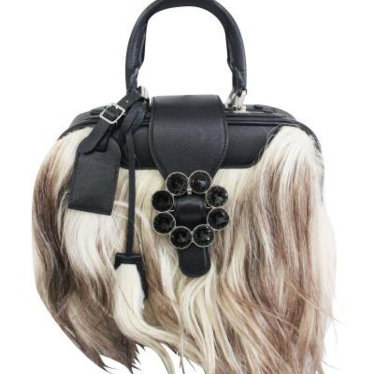 Louis Vuitton Limited Edition Transsiberian Goat Hair Tote Bag For Sale at  1stDibs