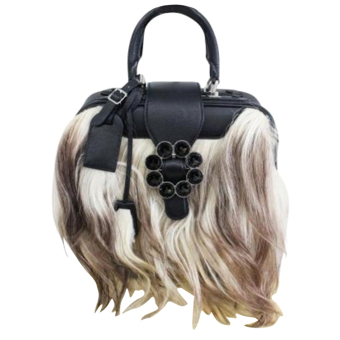 Louis Vuitton Limited Edition Transsiberian Goat Hair Tote Bag For Sale