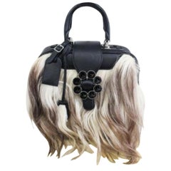 Louis Vuitton Limited Edition Transsiberian Goat Hair Tote Bag