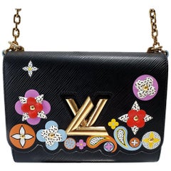 Louis Vuitton Twist Handbag Limited Edition Bloom Flower Epi Leather MM Pink  ref.367064 - Joli Closet