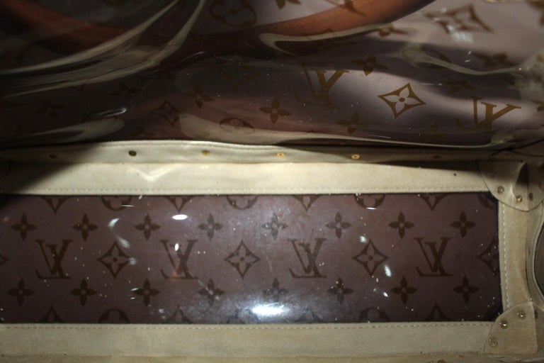 Louis Vuitton Limited Edition Vinyl Monogram Ambre Neo Cabas Cruise Bag at  1stDibs