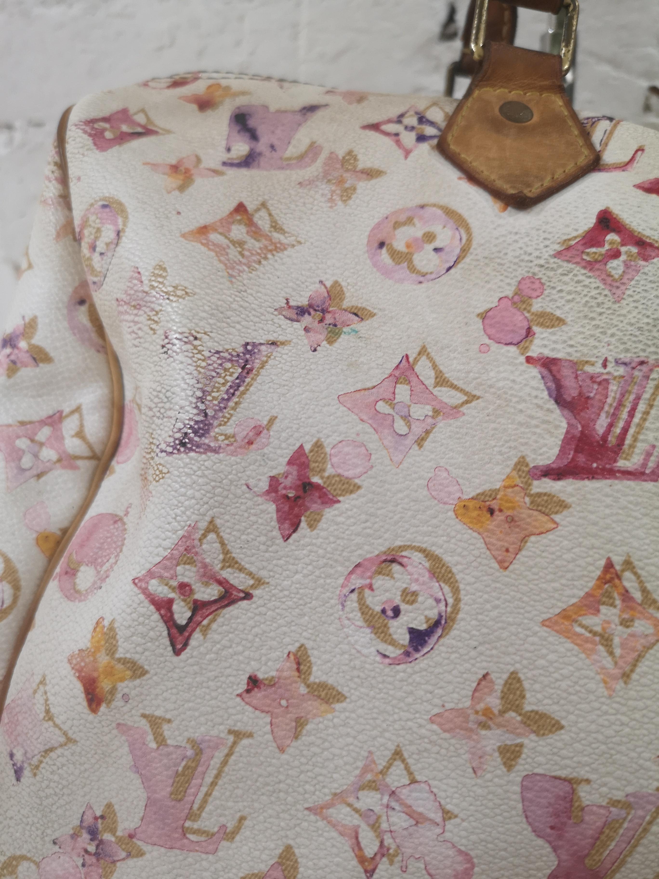 Louis Vuitton Limited Edition Watercolor Speedy 1