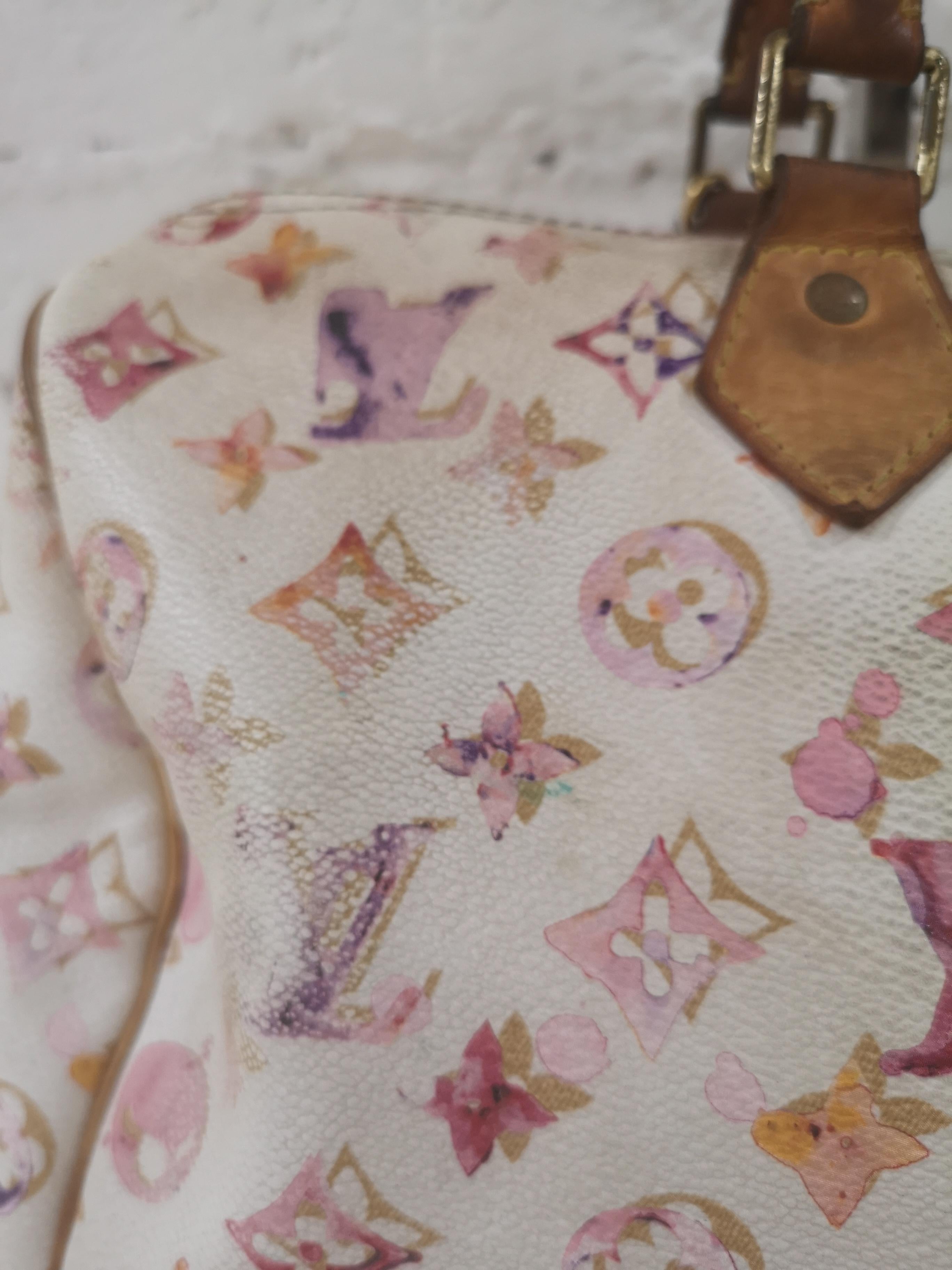 Louis Vuitton Limited Edition Watercolor Speedy 2