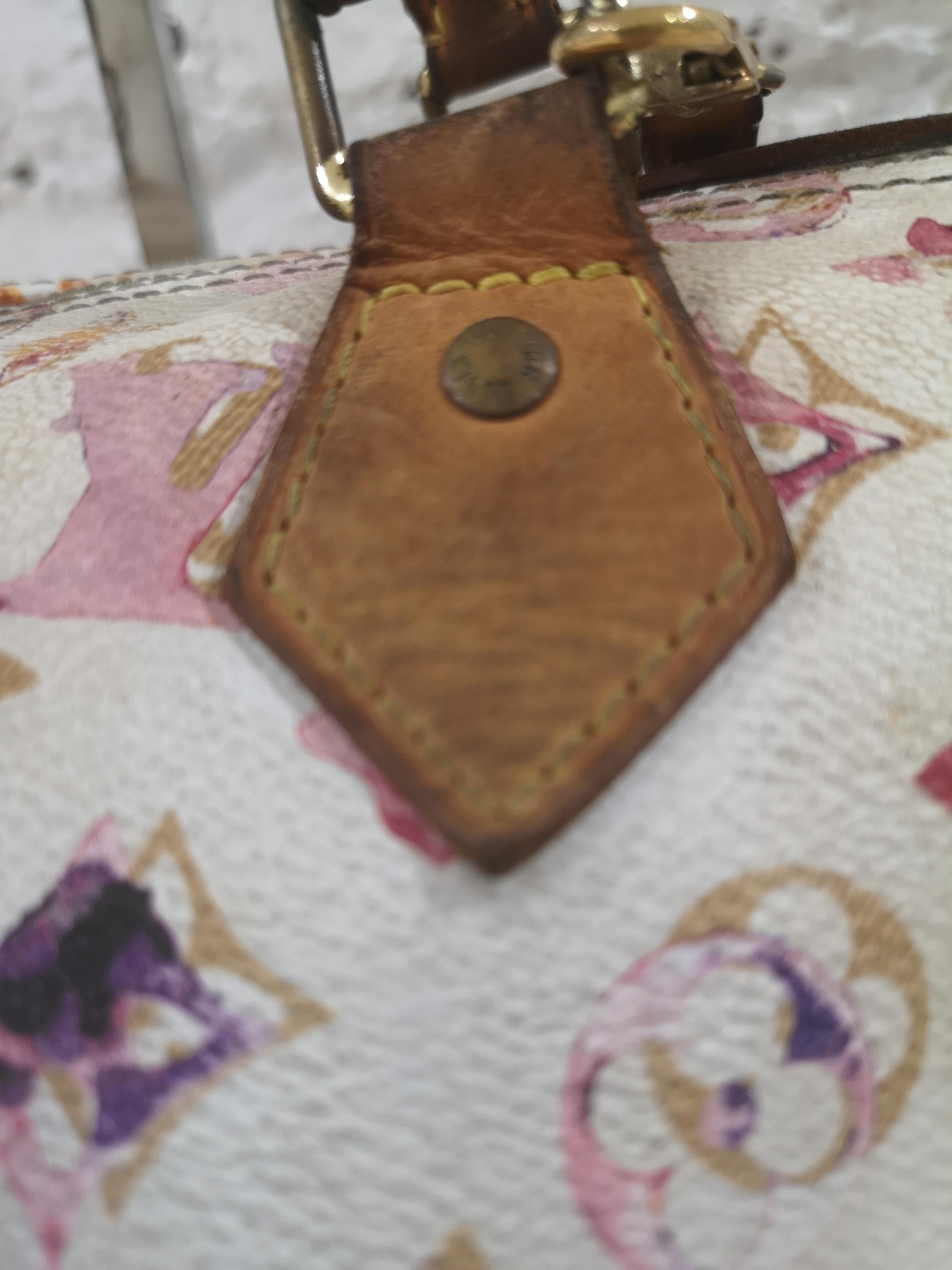 Louis Vuitton Limited Edition Watercolor Speedy 4
