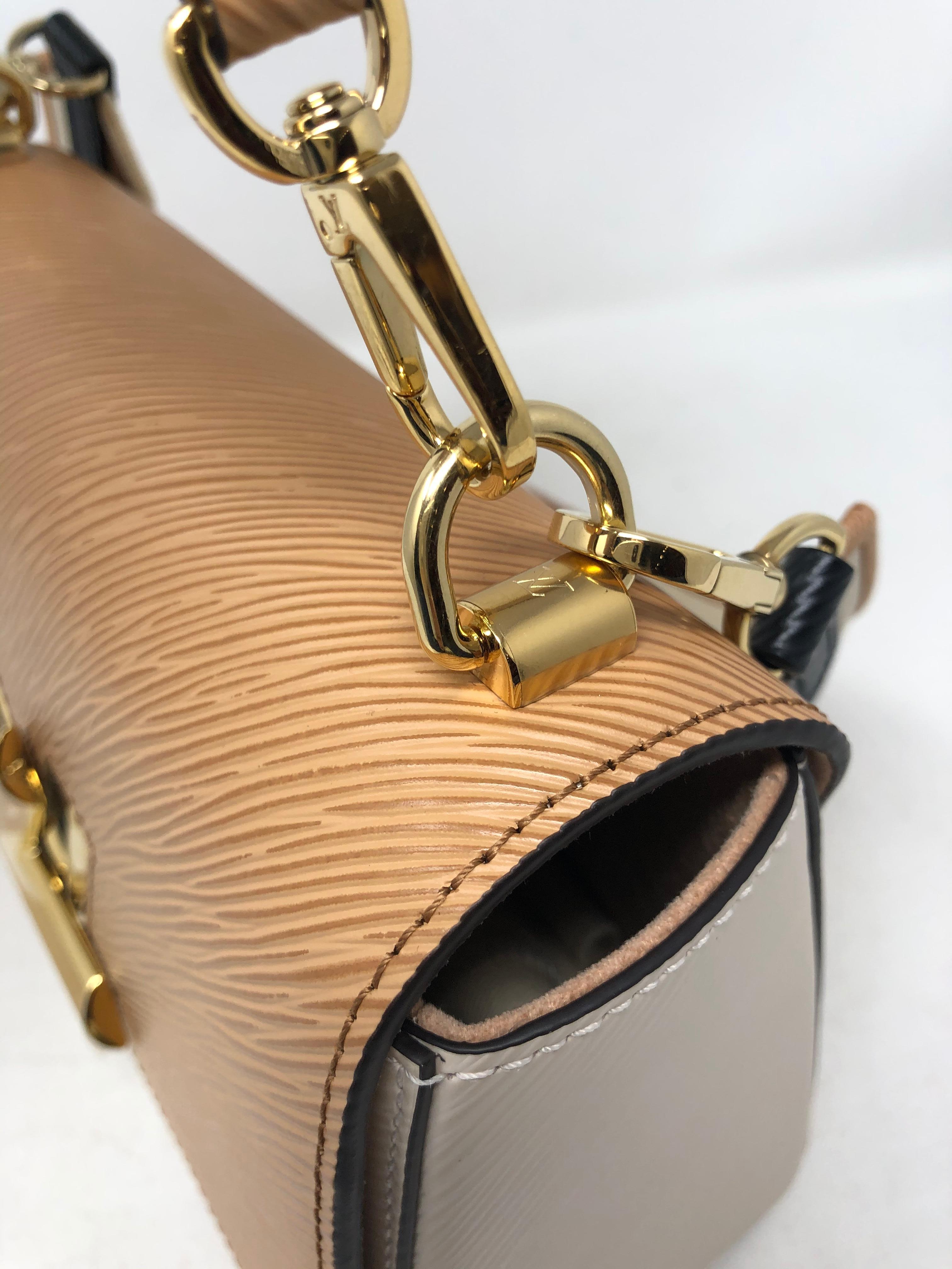 Louis Vuitton Limited Epi Leather Two-tone Twist Bag 6